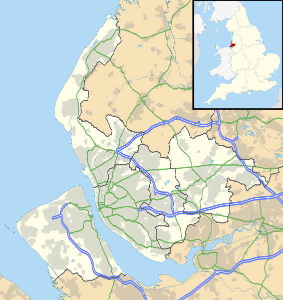 St Helens haritasi